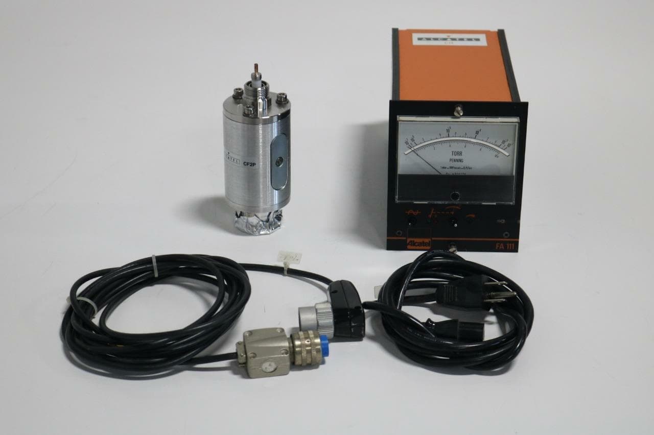 Alcatel CF2P, FA 111 CF2P Cold Cathode Gauge with FA 111 Controller