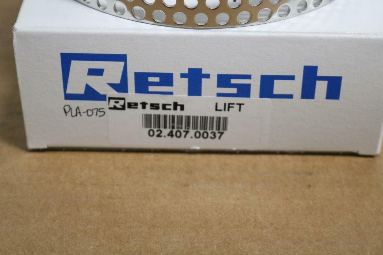 Retsch 02.407.0037 5.0mm Stainless Steel Ring Sieve