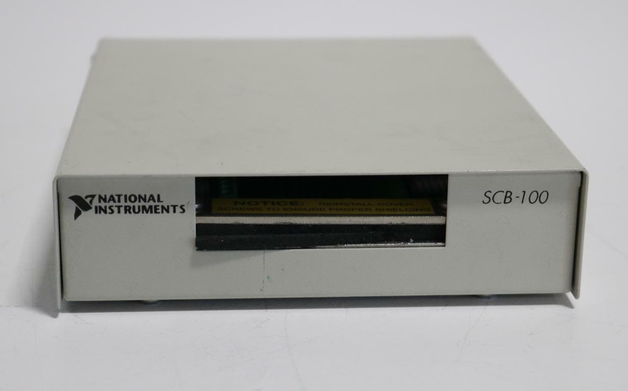 National Instruments SCB-100 Shielded I/O Connector Block Part No. 162766B-01