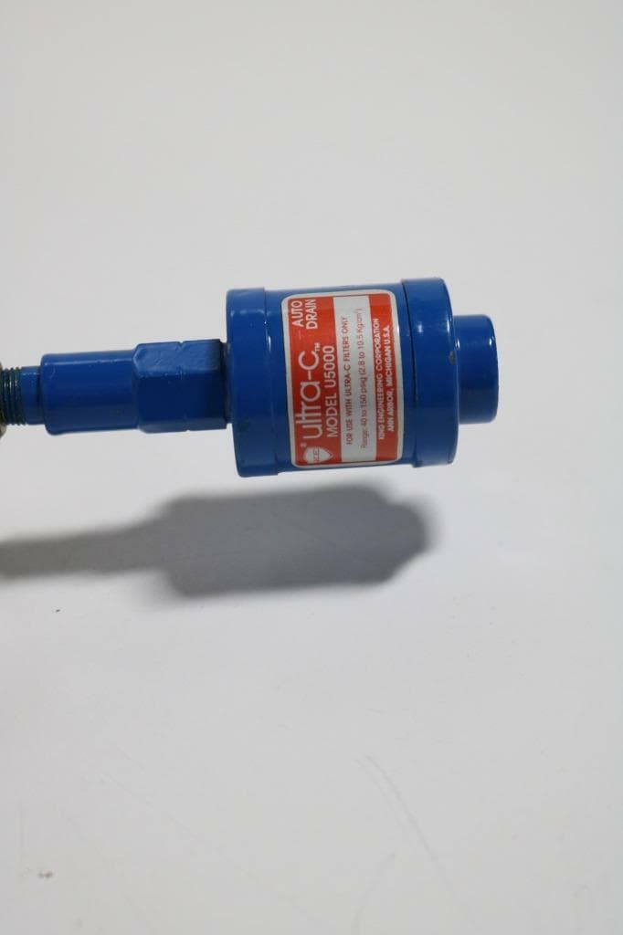King Engineering U203H Ultra-C Filter Housing 20 SCFM with U5000 Auto Drain