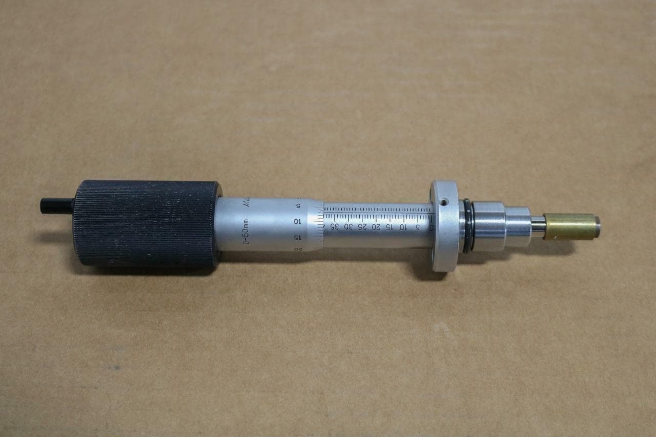 Mitutoyo N/A Micrometer Head 0-50mm Travel 0.01mm Resolution