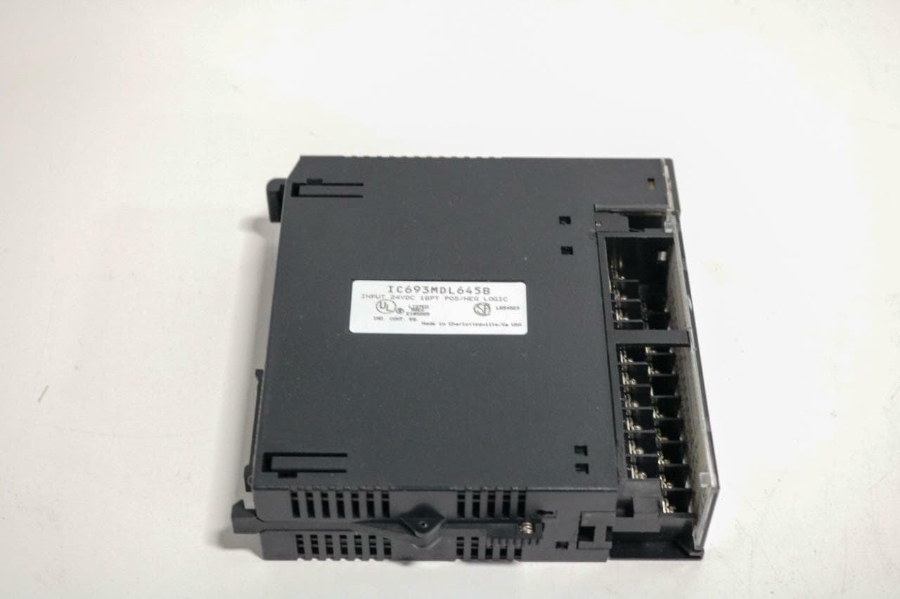 GE Fanuc IC693MDL645B Input Module 24 VDC 16PT POS/NEG Logic
