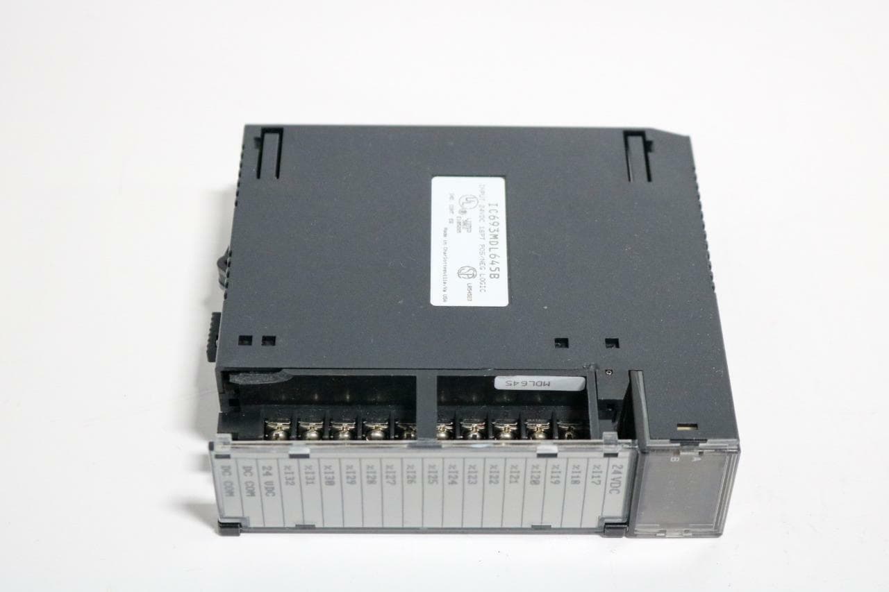 GE Fanuc IC693MDL645B Input Module 24 VDC 16PT POS/NEG Logic