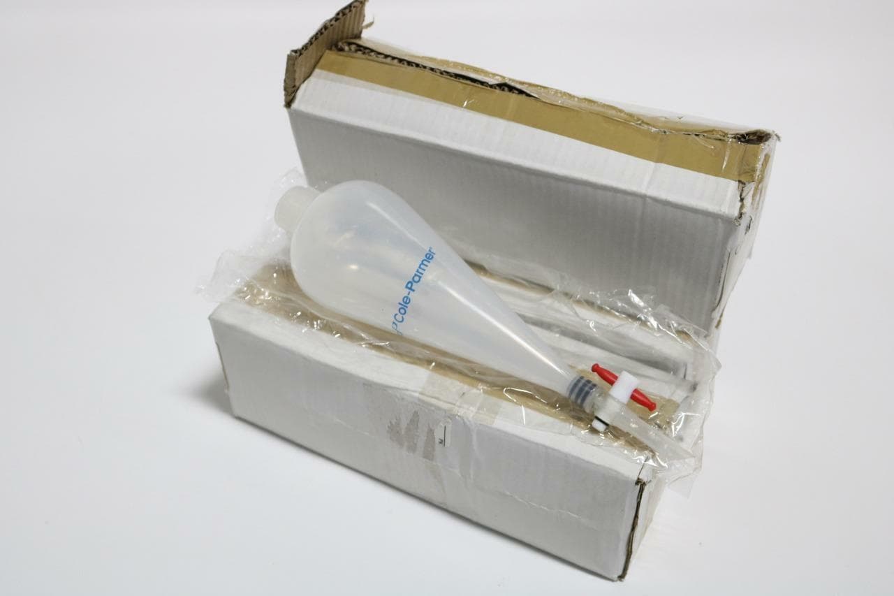 Cole-Parmer 06124-04 Lot of 3 Seperatory Funnel 250ML