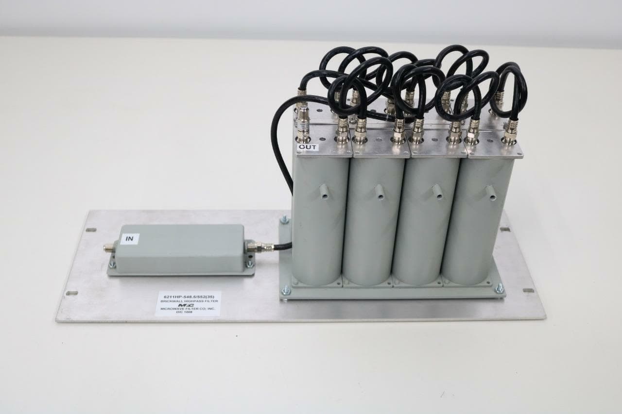 Microwave Filter Co;INC 6211HP-548.5/552(35) Brickwall Highpass Filter