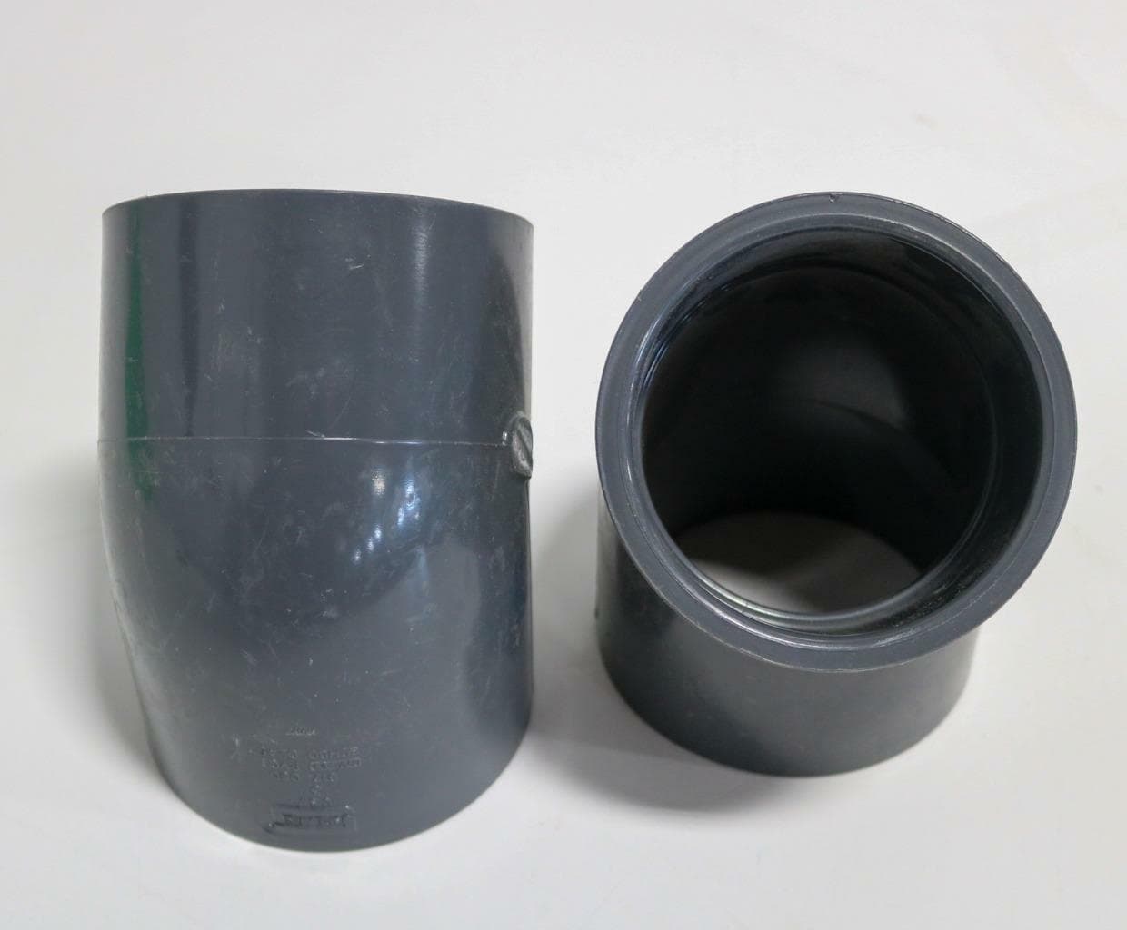 Lasco 3" SCH 80 PVC 45 Degree Socket Elbow Lot of 2
