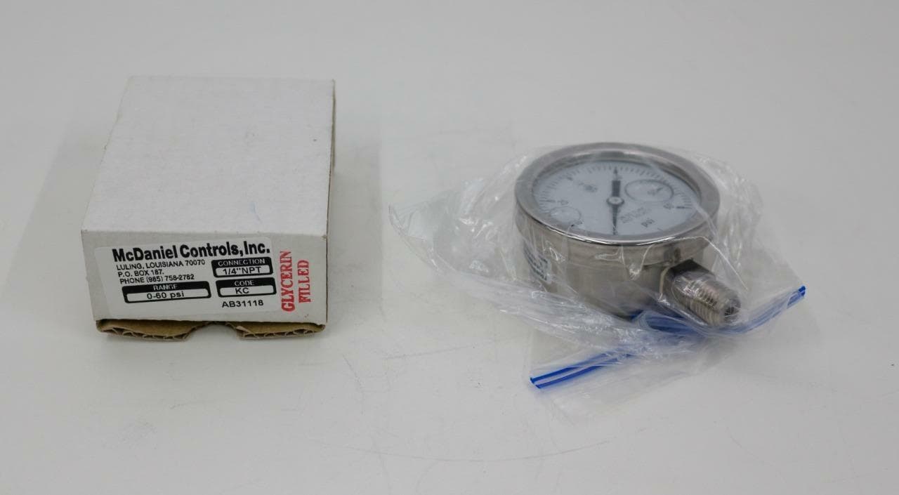 McDaniel Controls AB3118 Pressure Gauge