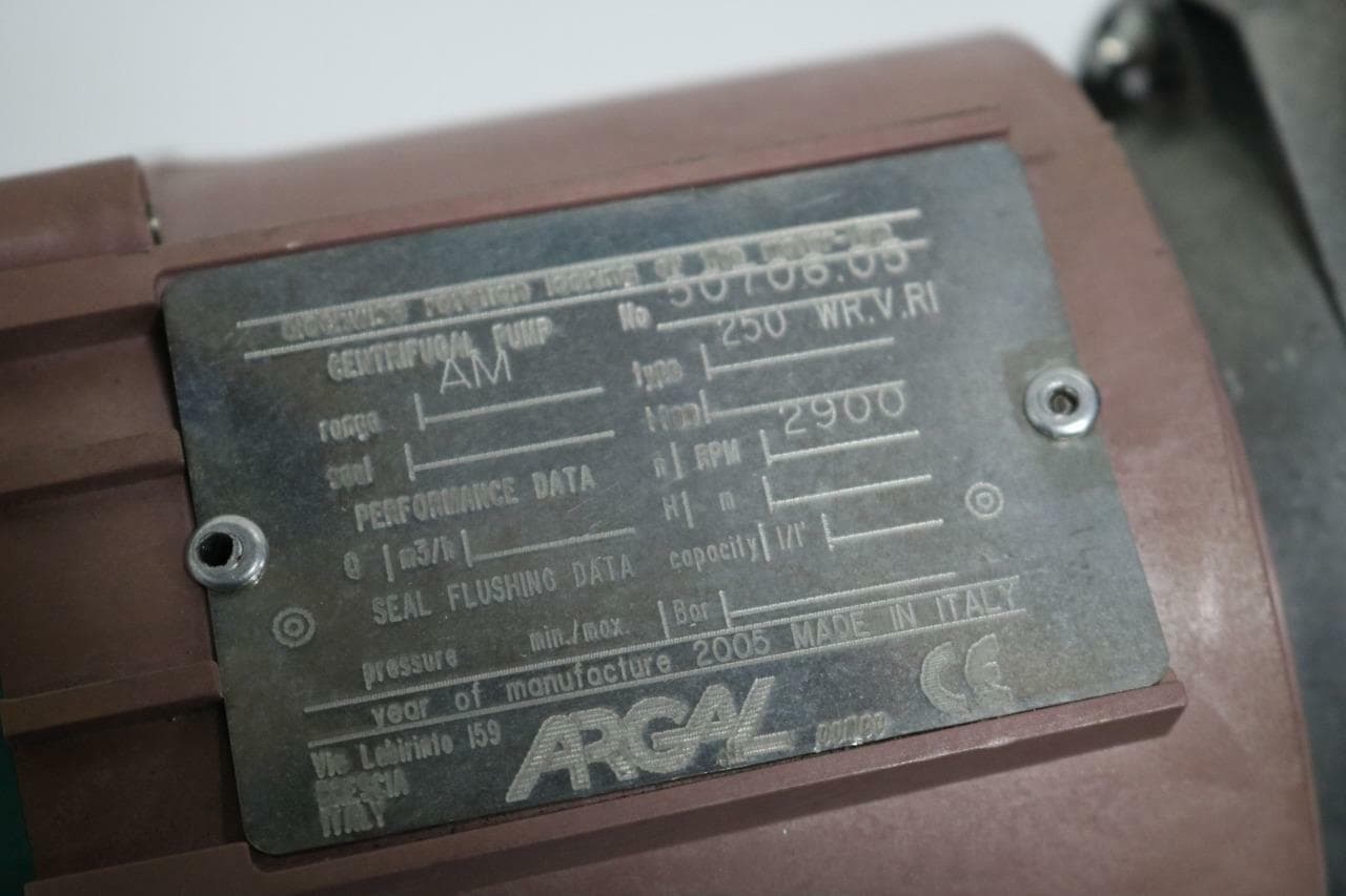 Argal 250 WRV.V.RI Centrifugal Pump