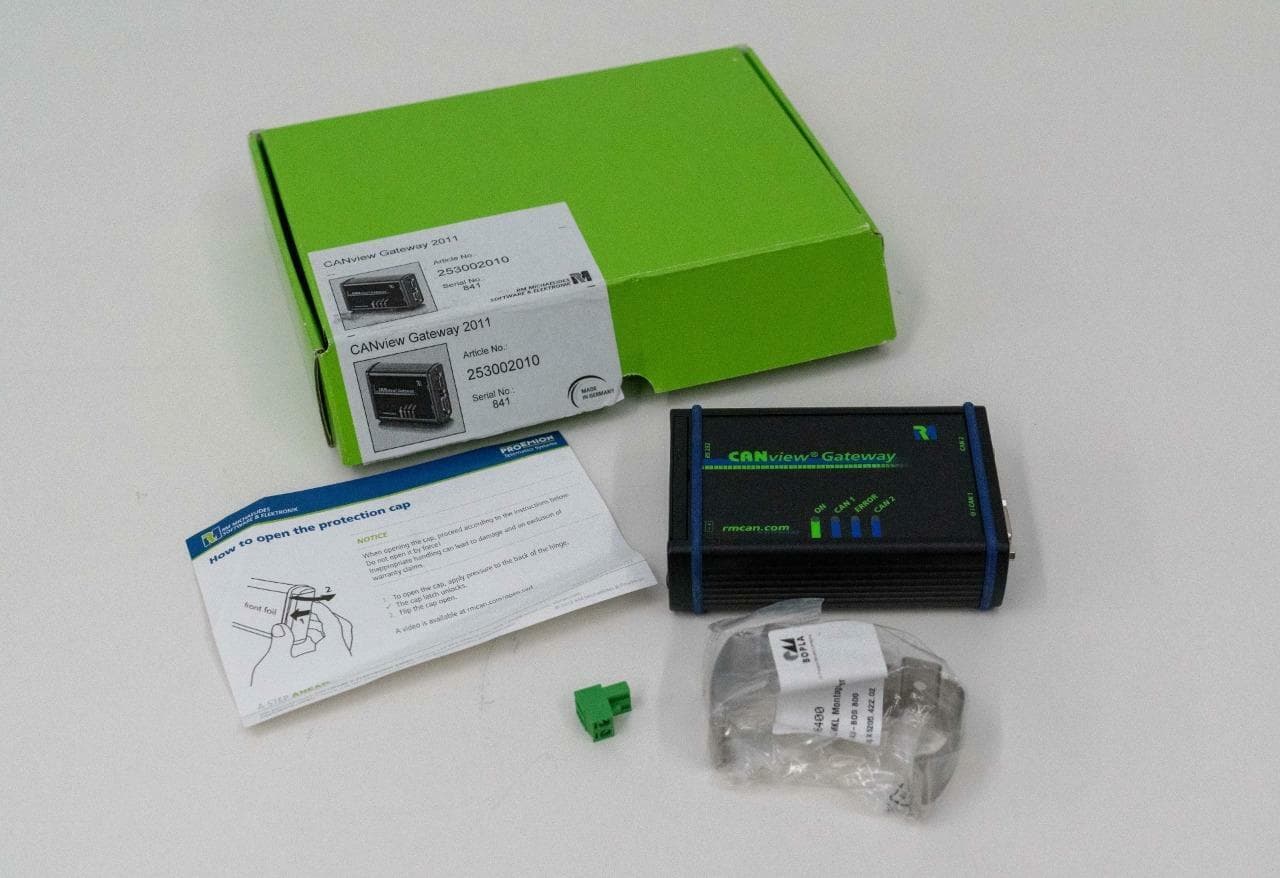 RM Michaelides 253002010 Software CANview Gateway 2011