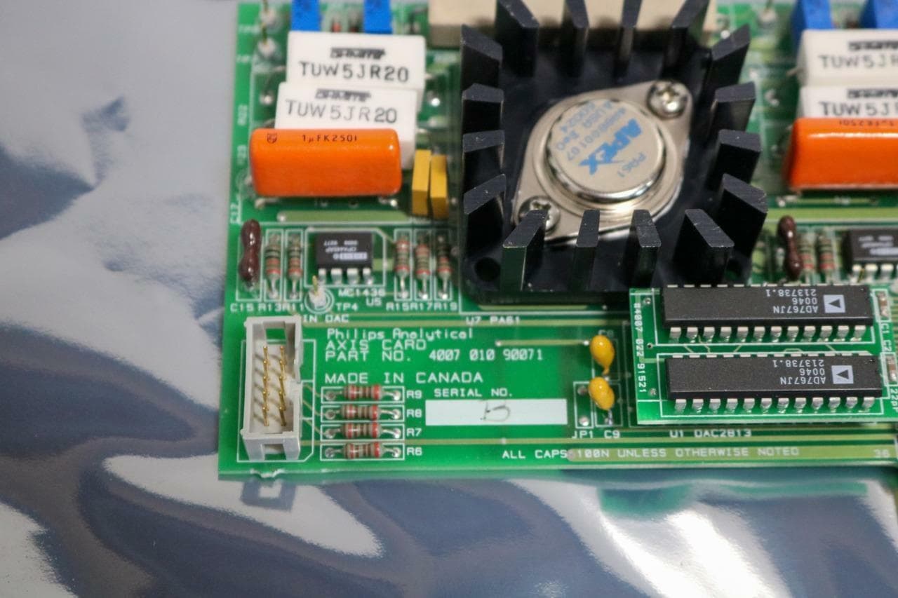 Philips Analytical 4007 010 90071 Axis Card
