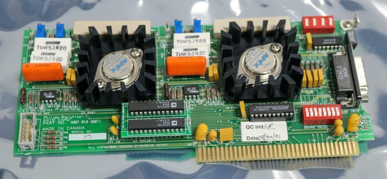 Philips Analytical 4007 010 90071 Axis Card