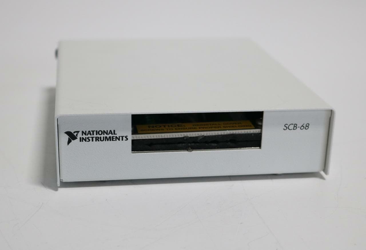 National Instruments SCB-68 Shielded I/O Connector Block Part No. 182469D-01