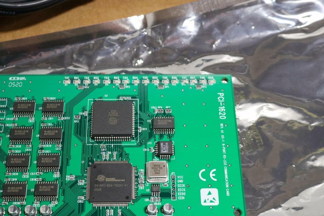 Fairchild PCI-1620AA 8-port RS-232 PCI Communication Card with Cable