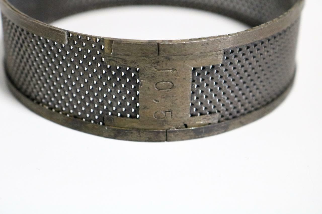 Retsch 0.5mm Stainless Steel Reinforced Ring Sieve 4" Diameter x 1"