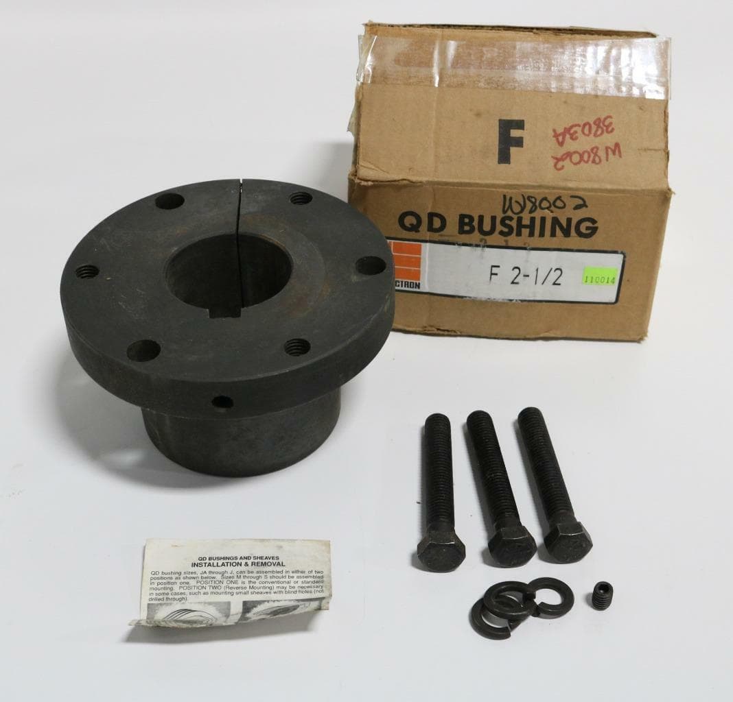 Electron F 21/2, 110014 QD bushing 2 1/2" ID, 4 1/4" Hub OD