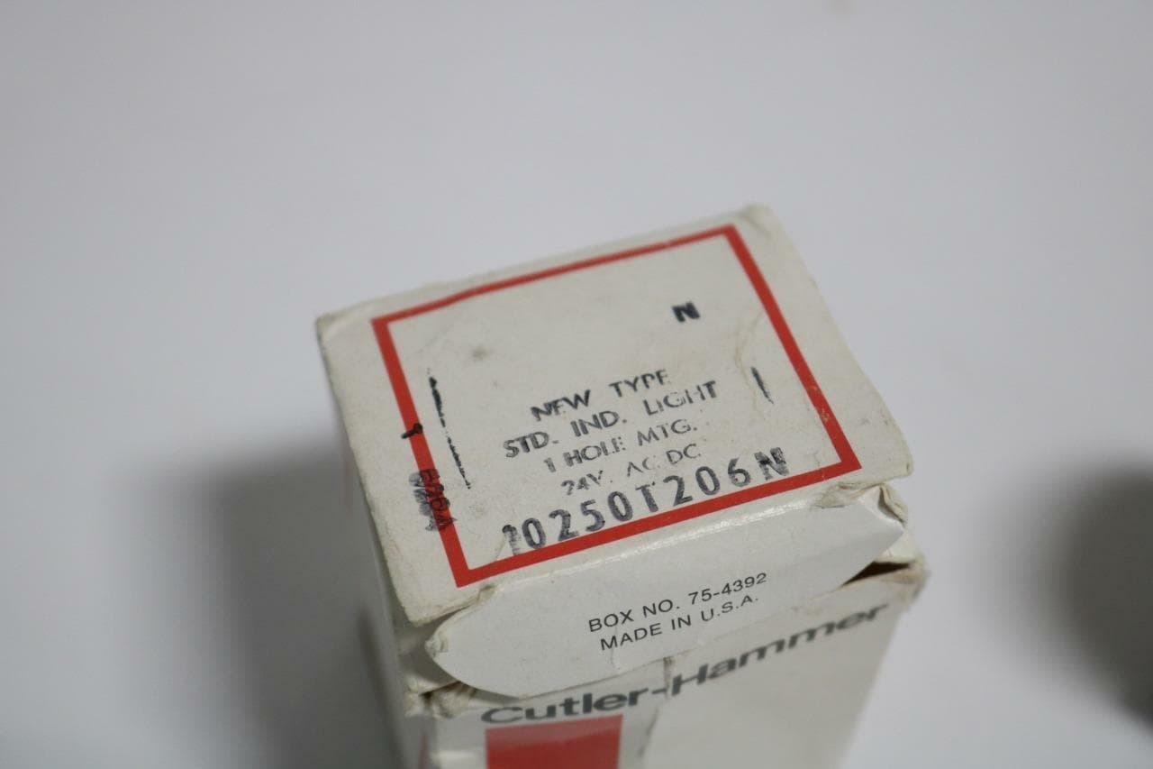 Eaton Cutler-Hammer 10250T206N New Type Standard Indicating Light