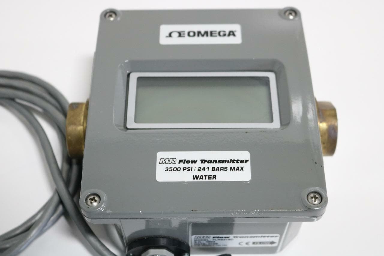 Omega Engineering FLR6315D Inc MR Flow Transmitter 3500 PSI Water