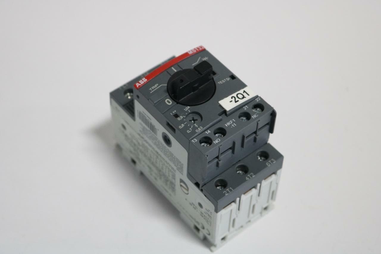 ABB MS132-1.0 Manual Motor Starter, 0.63-1A, 690V