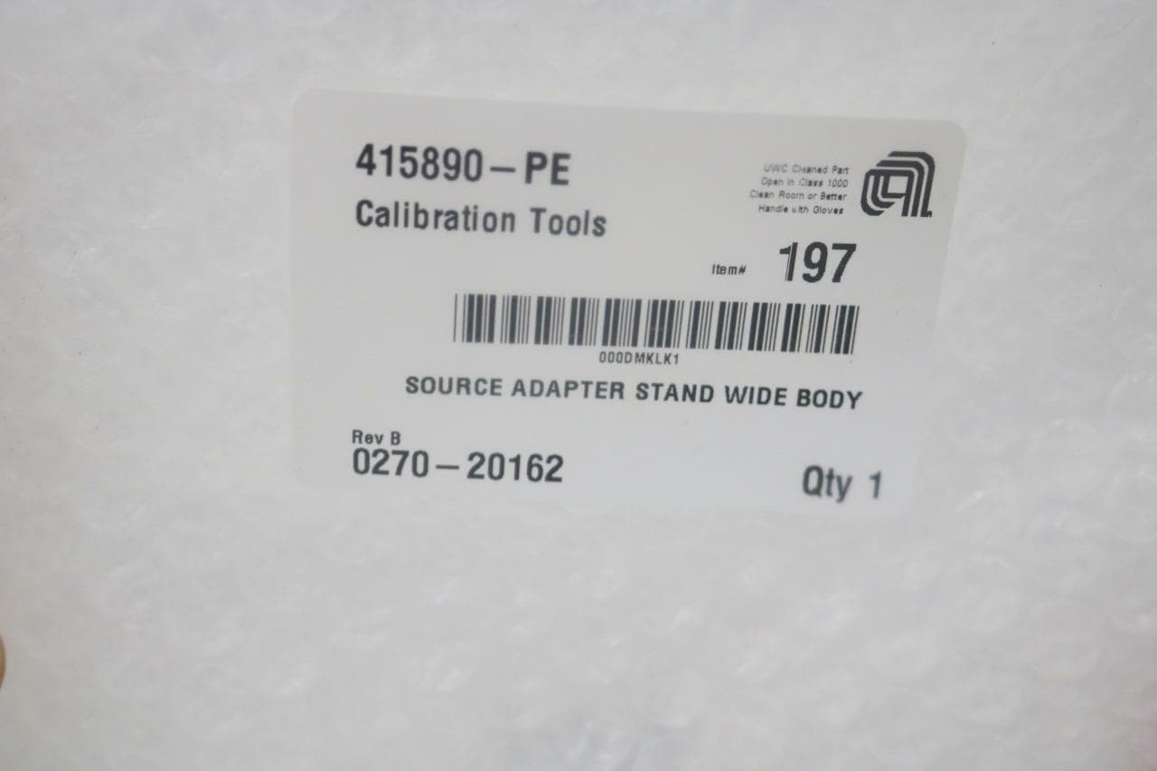 AMAT Applied Materials 0270-20162 Rev B Source Adapter Stand Wide Body