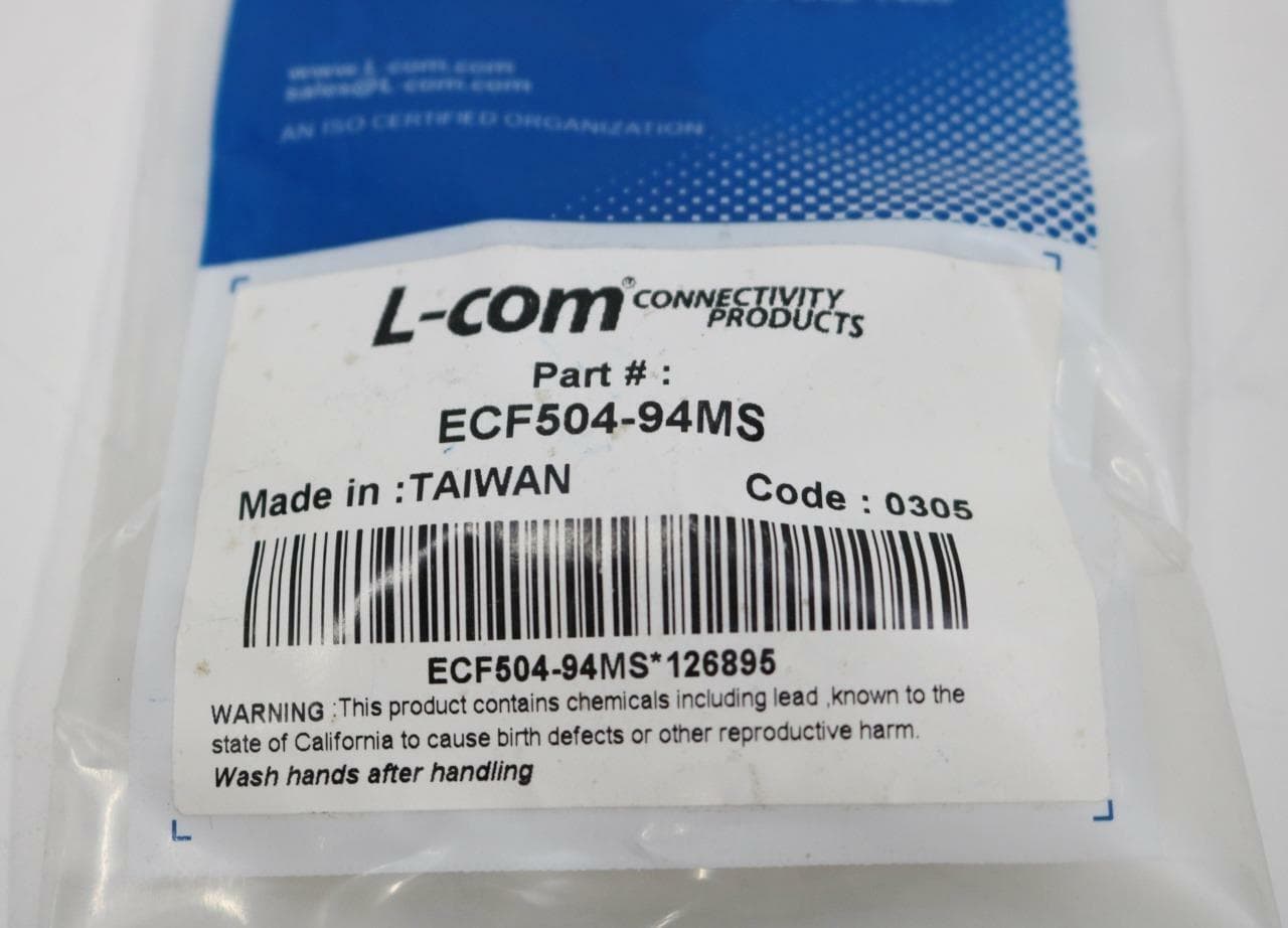 L COM ECF504-94MS IEEE-1394 Firewire Shielded Couplers, Type 1