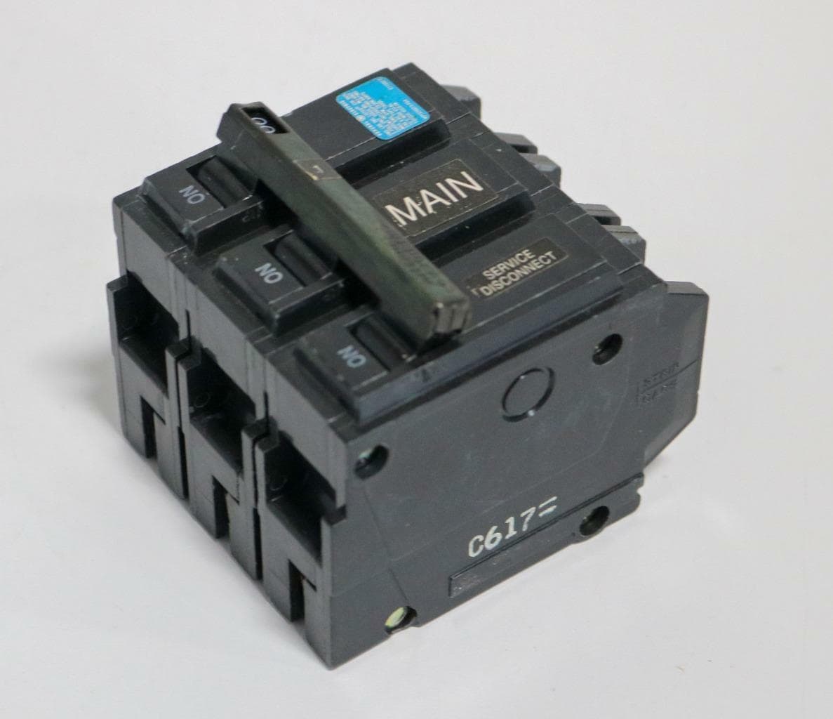 General Electric Type THHQL 100 Amp, 3 Pole , Plug in Breaker