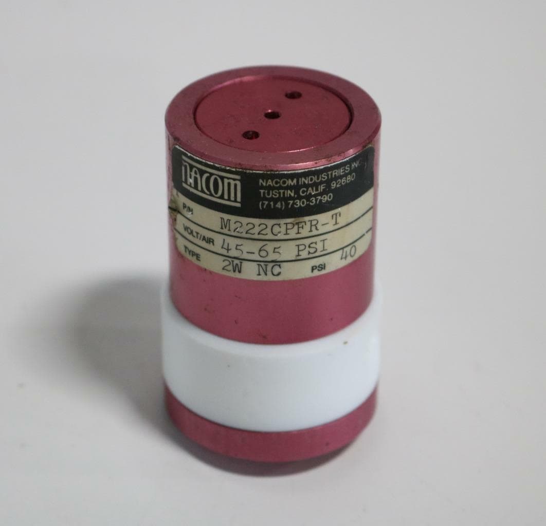 Nacom Industries M222CPFR-T Diaphragm Pneumatic Valve
