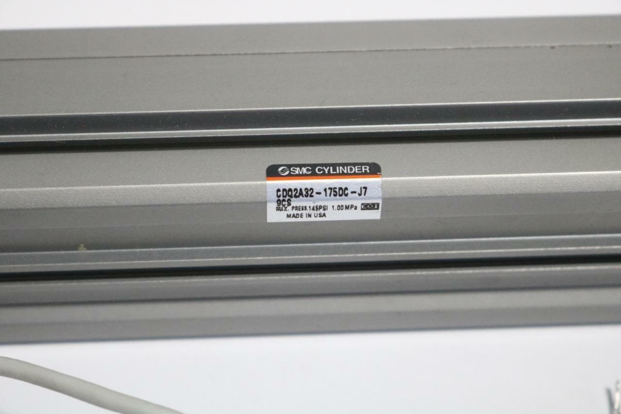 SMC CDQ2A32-175DC-J7 DBL Acting Pneumatic Cylinder, 32mm Bore, 175mm Stroke