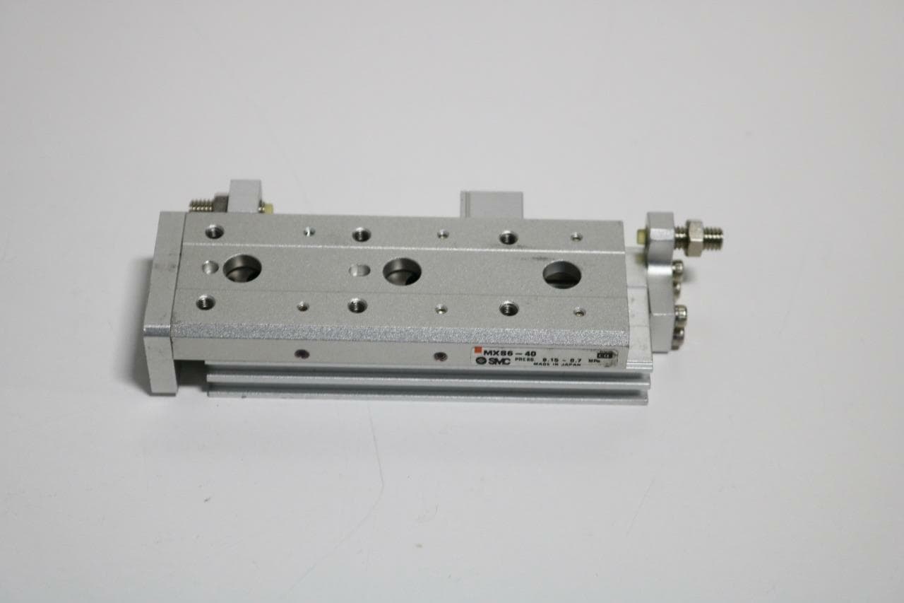 SMC MXS6-40 Dual Rod Guided Slide Table, 40mm Stroke