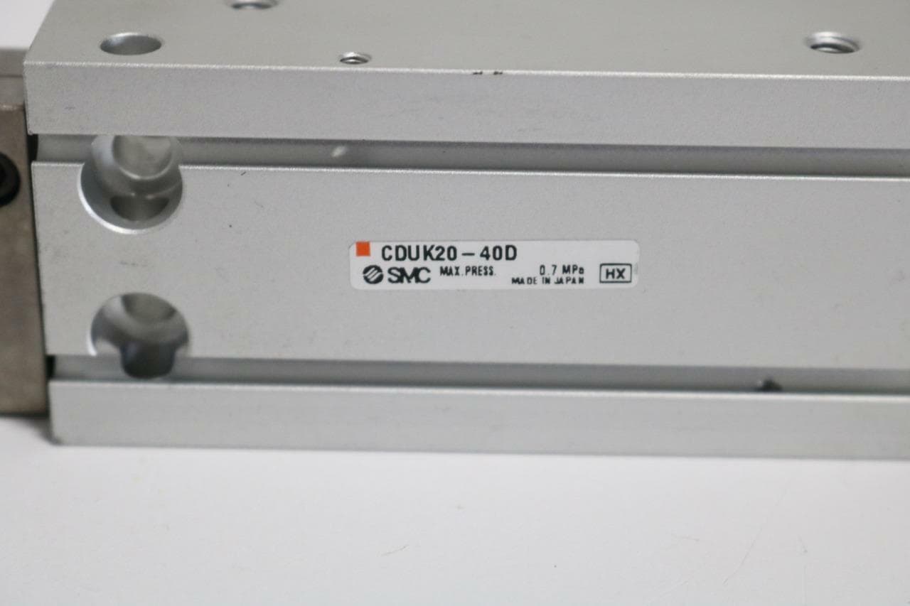 SMC CDUK20-40D DBL Acting, Non-Rotating, Air Cylinder, 20 mm Bore, 40mm Stroke