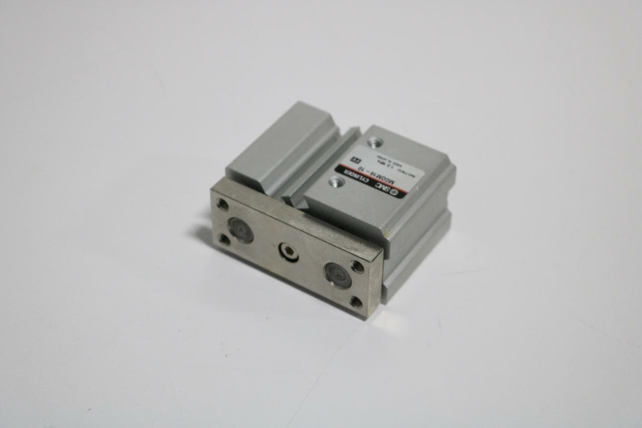 SMC MGQM16-10 Slide Bearing Guided Air Cylinder, 16mm Bore, 10mm Stroke