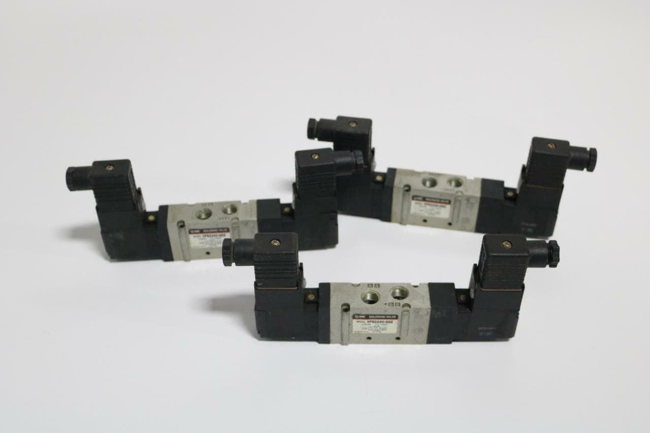 SMC VFS2220-5DZ Lot of 3 Valve