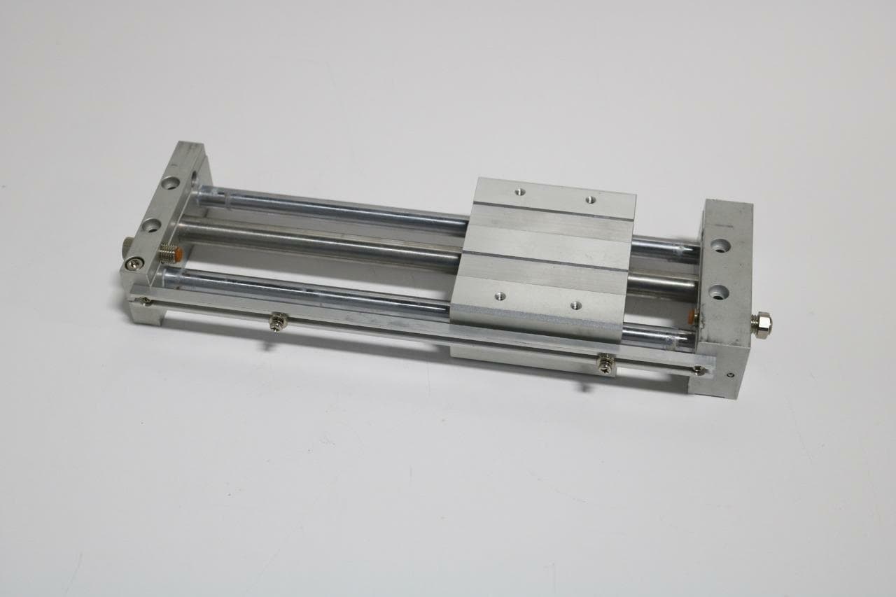 SMC CDY2S10H-150B Rodless Slider Guided Cylinder w/2 Shock Absorbers