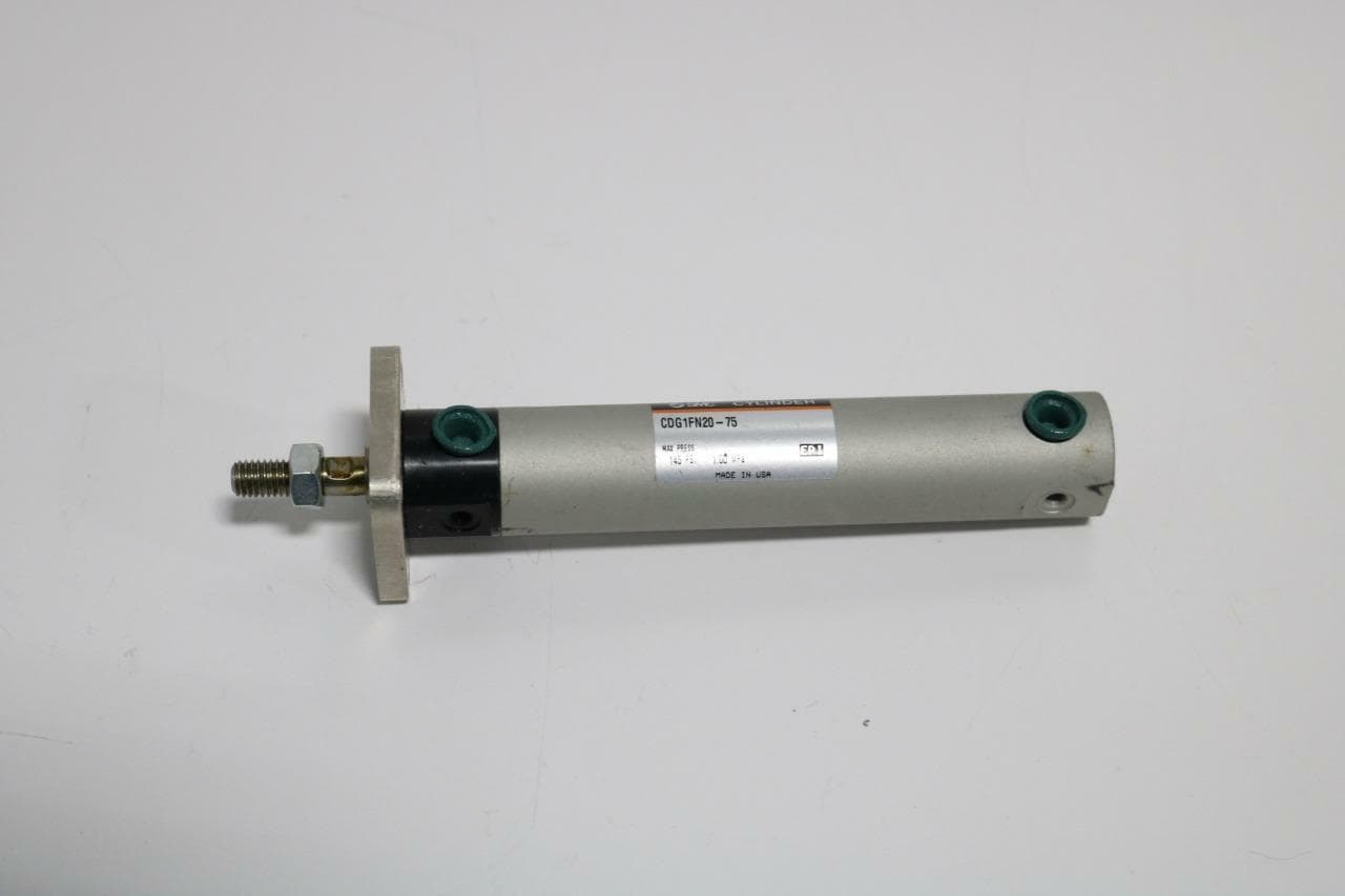SMC CDG1FN20-75 DBL Acting Air Cylinder, 20mm Bore, 75mm Stroke