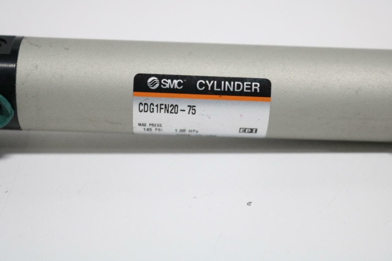 SMC CDG1FN20-75 DBL Acting Air Cylinder, 20mm Bore, 75mm Stroke