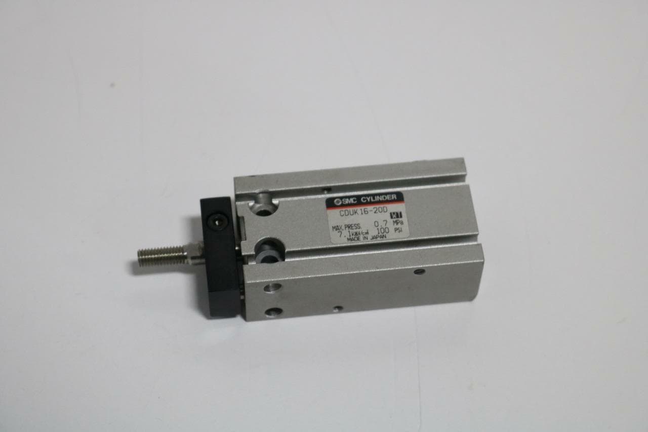 SMC CDUK16-20D DBL Acting Non-Rotating Air Cylinder, 16mm Bore, 20mm Stroke
