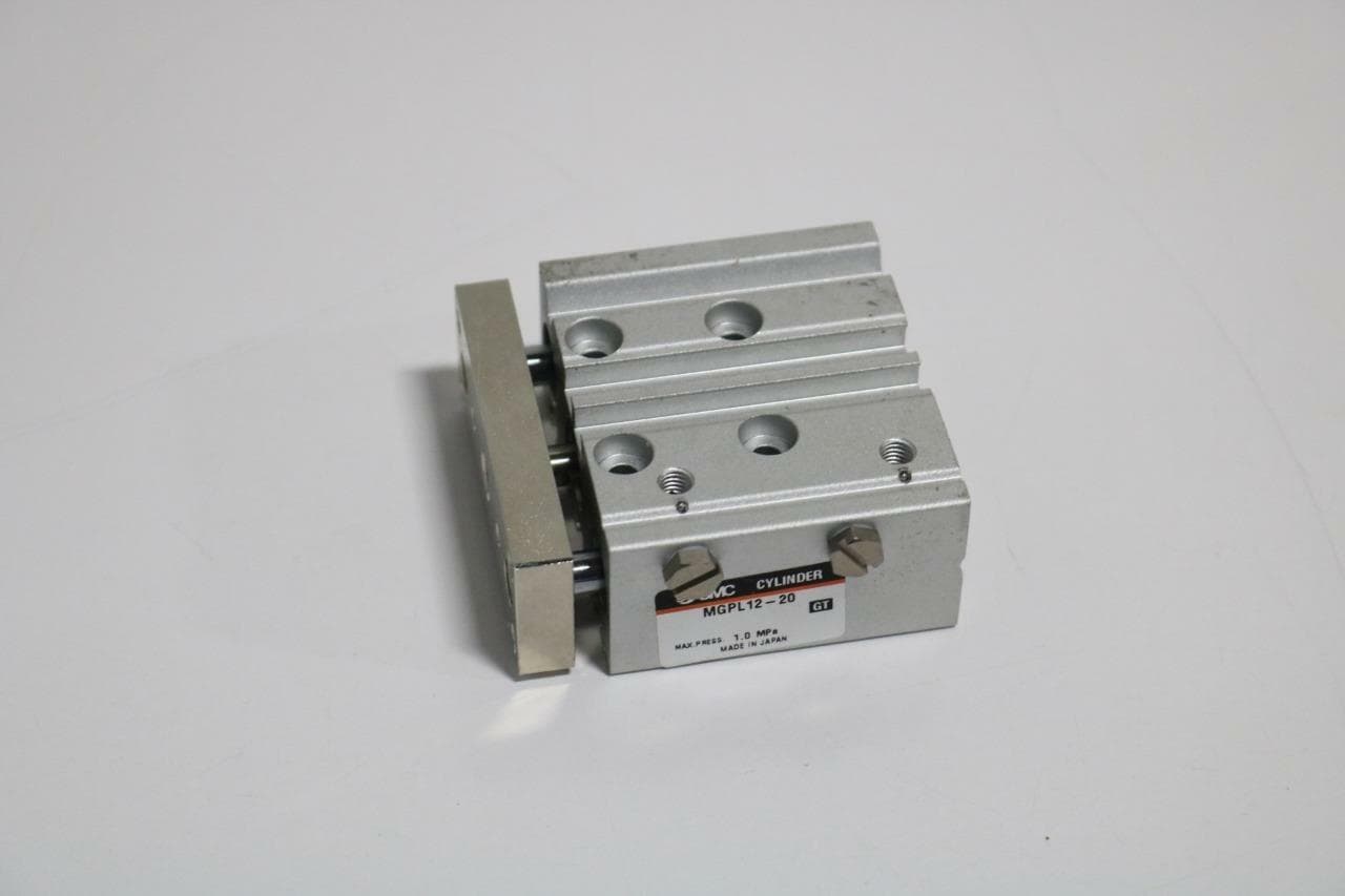 SMC MGLP12-20 High Precision Guide Air Cylinder, 12mm Bore, 20mm Stroke