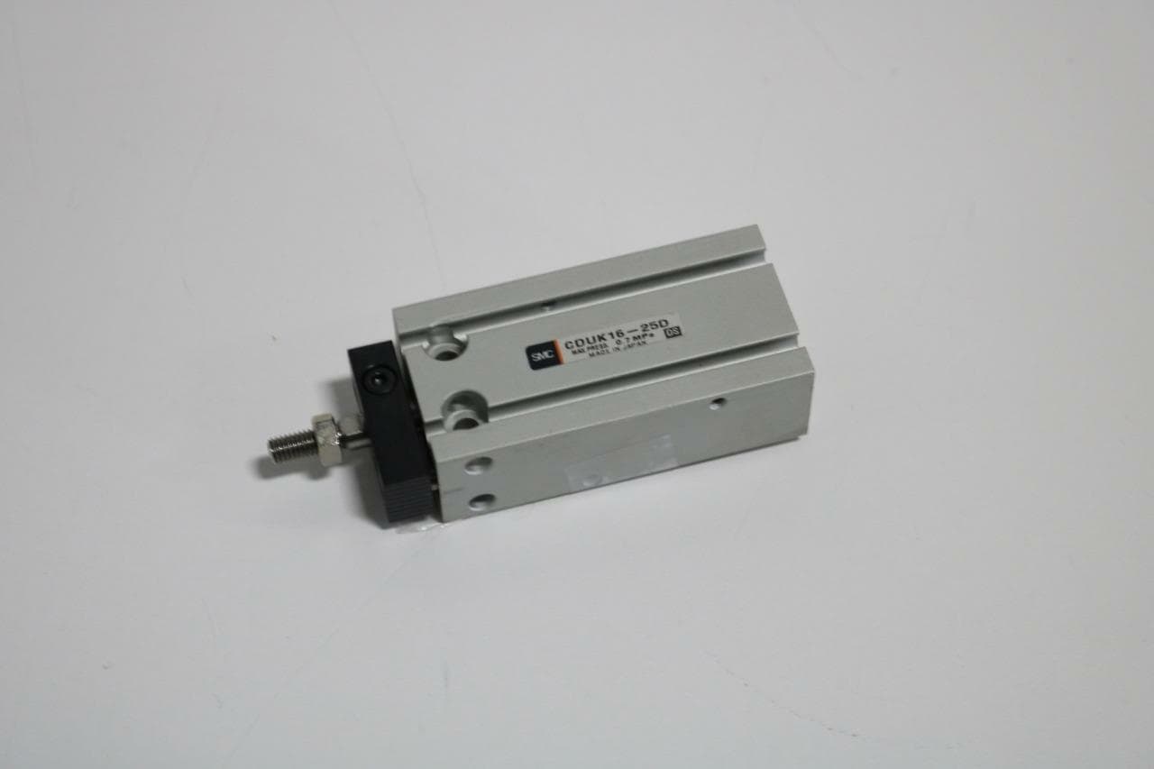 SMC CDUK16-25D DBL Acting Non-Rotating Air Cylinder, 16mm Bore, 25mm Stroke