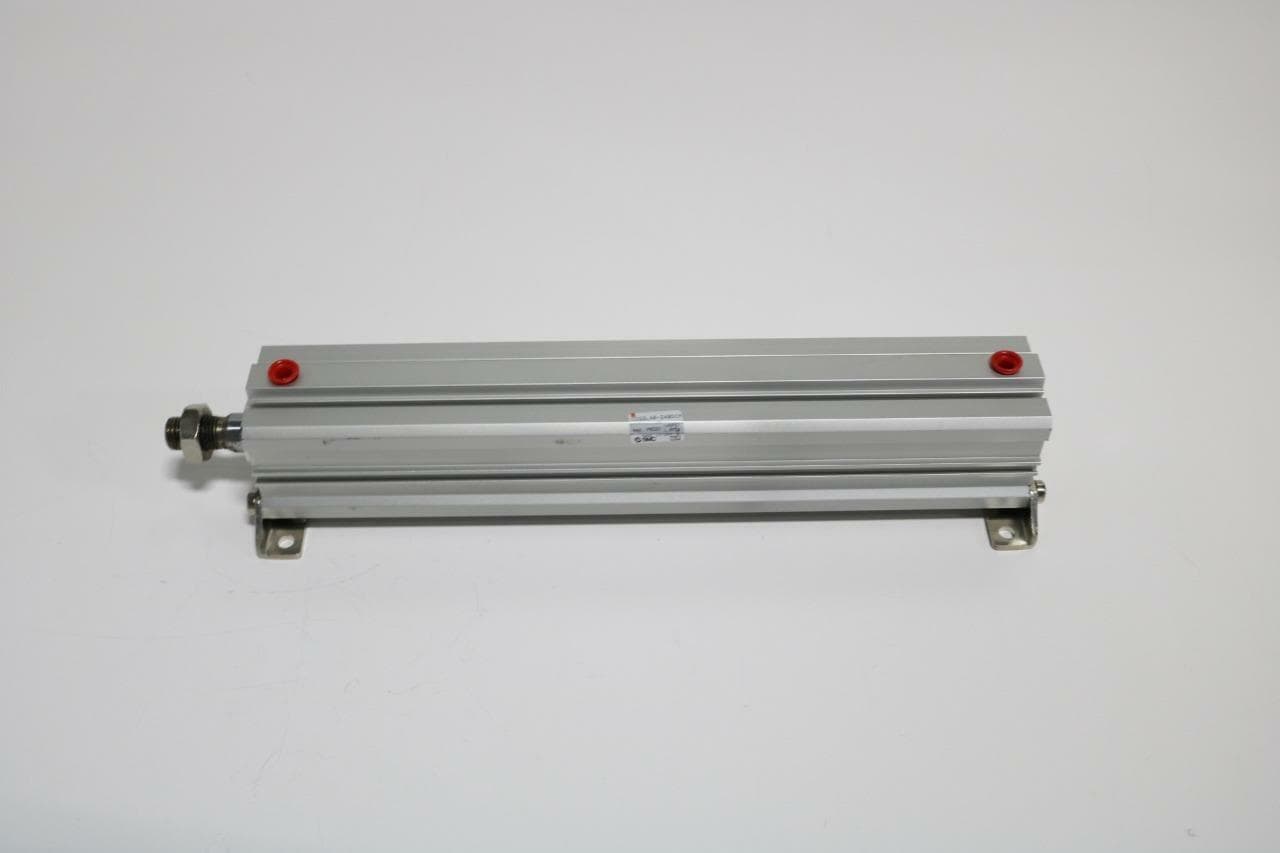 SMC CDQ2L40-240DCM DBL Acting Air Cylinder, 40mm Bore, 240mm Stroke, Base Mount