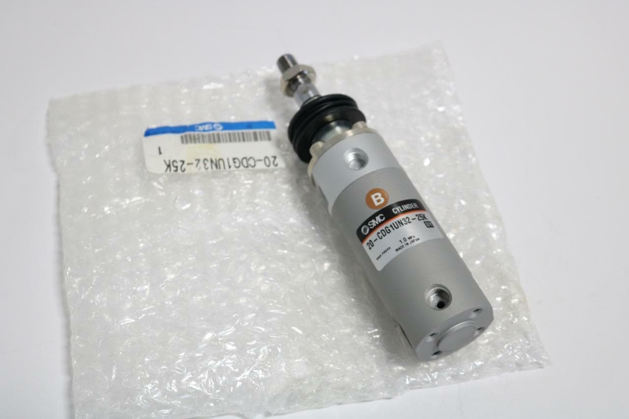 SMC 20-CDG1UN32-25K DBL Acting Copper Free, Air Cylinder w/Boot