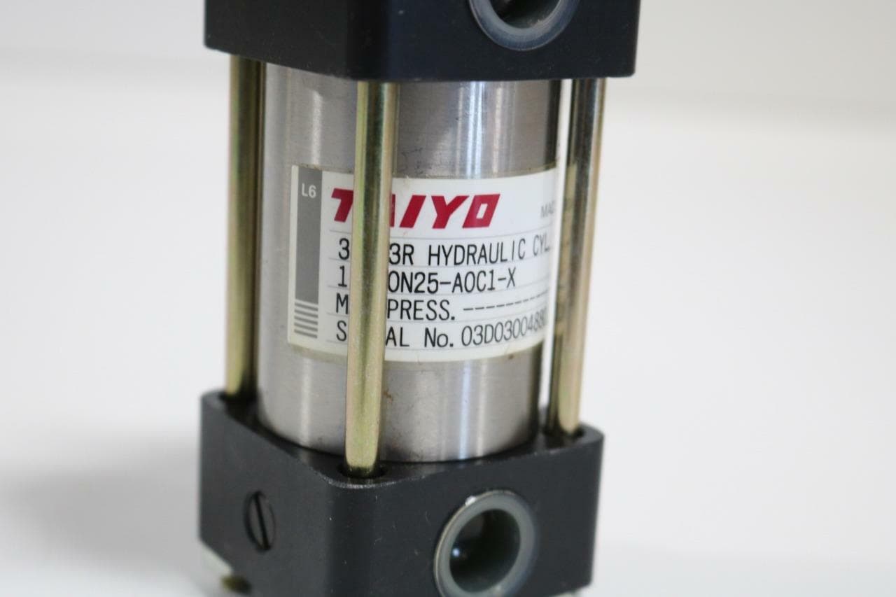 Taiyo 35H-3R-1FA40N25-AO2-X DBL Acting Hydraulic Cylinder