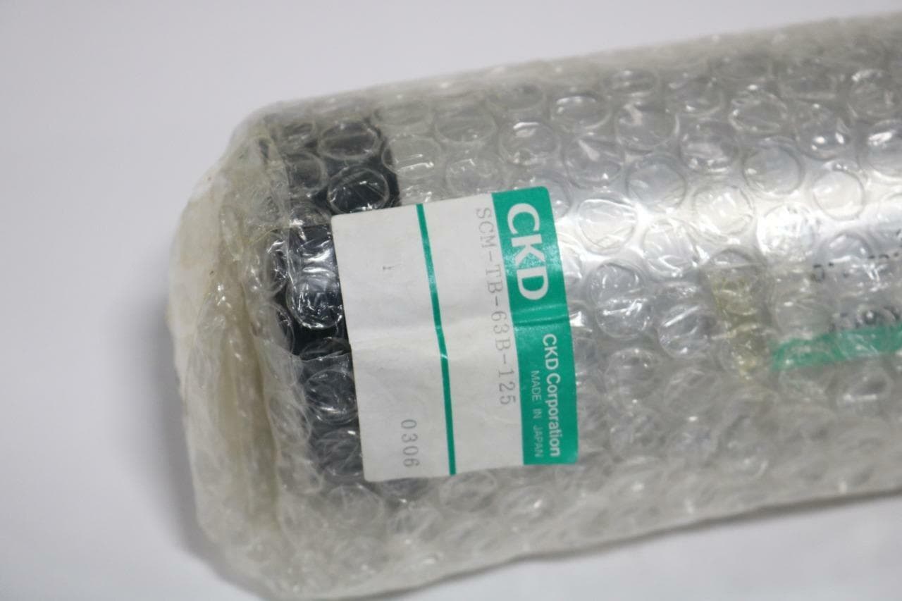 CKD SCM-TB-63B-125 Air Cylinder w/SCM-TA/TB Hardware