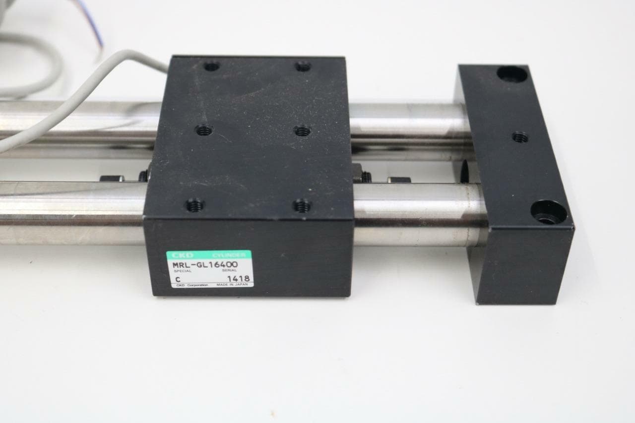 CKD MRL-GL-400-K2H3-T-C Mgnetically Coupled Rodless Air Cylinder 16mm Bore 400mm