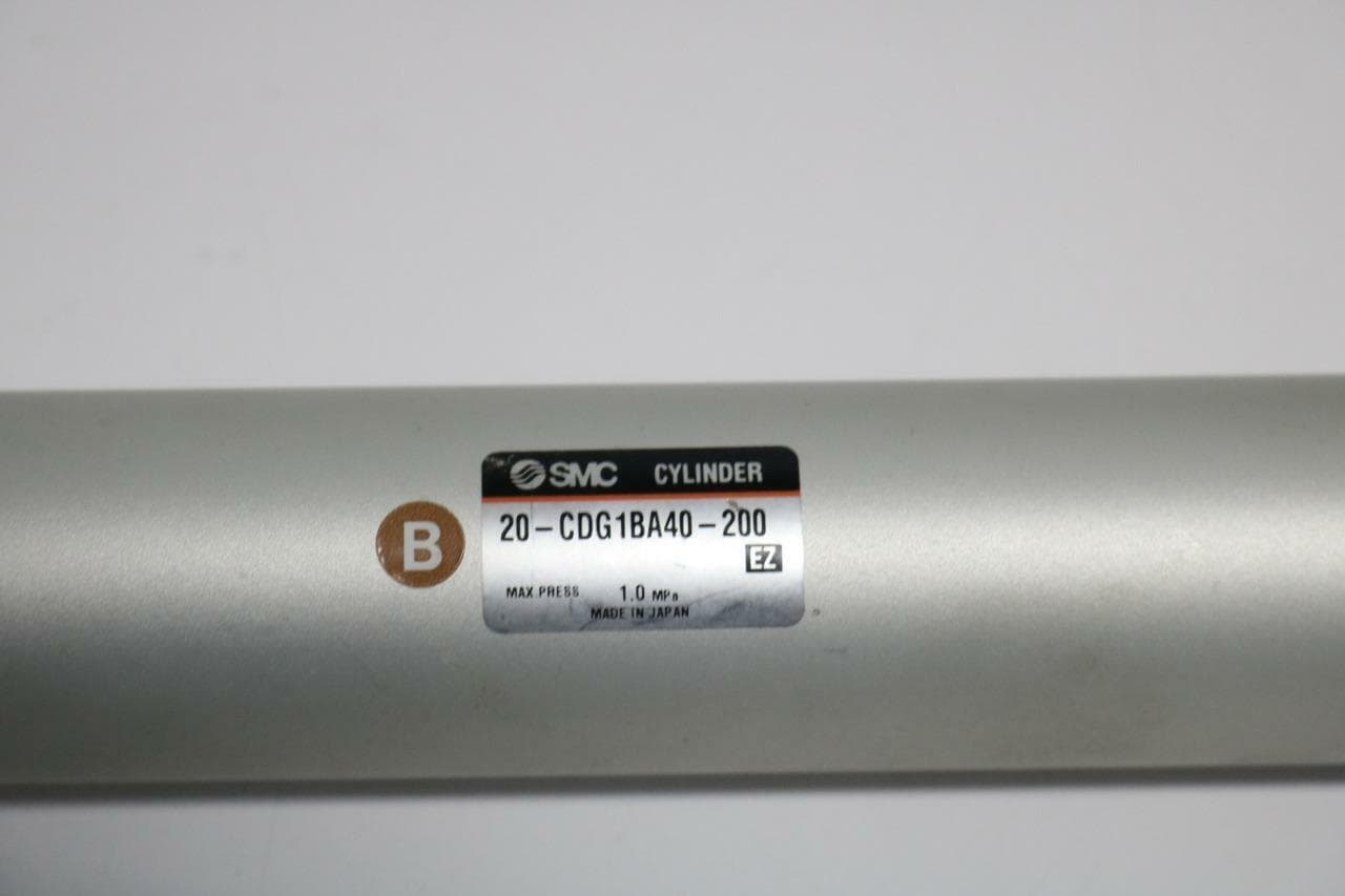 SMC 20-CDG1BA40-200 DBL Acting Copper Free Air Cylinder, 40mm Bore, 200mm Stroke
