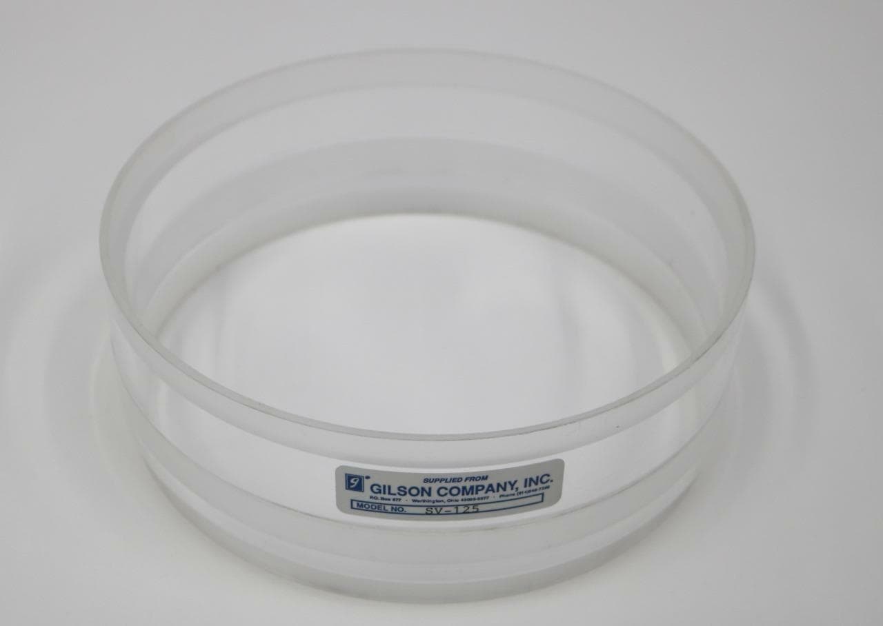 Gilson Company, Inc. SV-125 Frame Replaceable Mesh Sieve