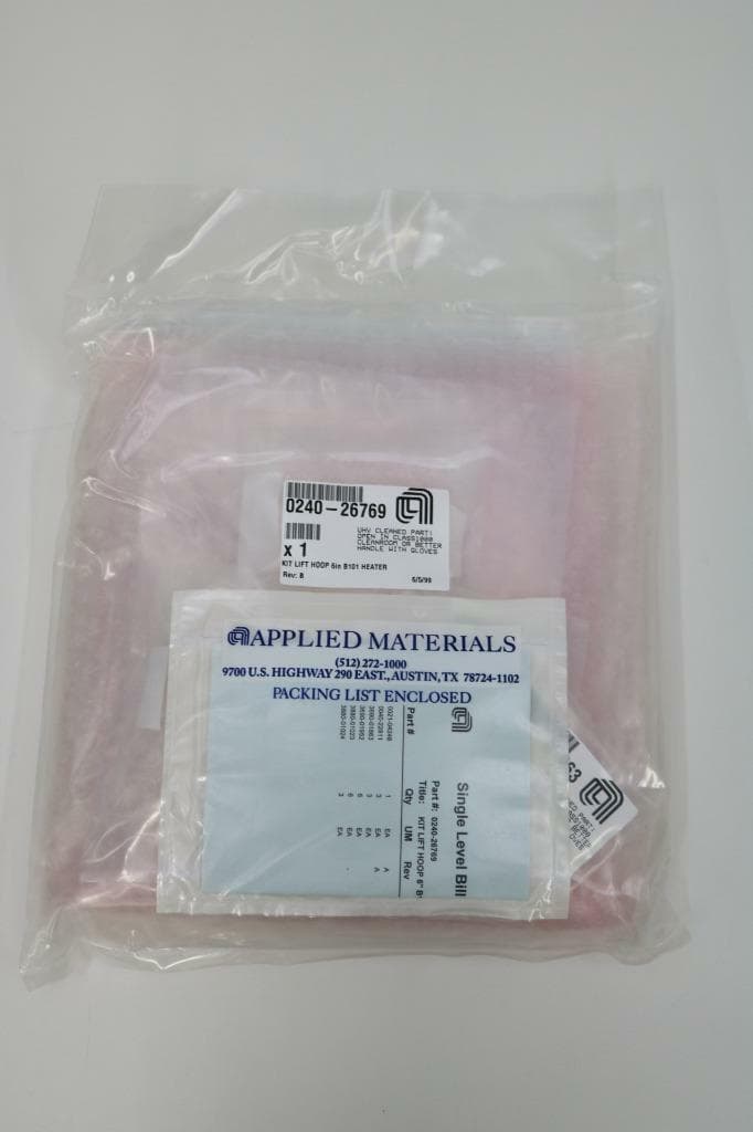 AMAT Applied Materials 0240-26769 Rev B Kit Lift Hoop 6in B101 Heater