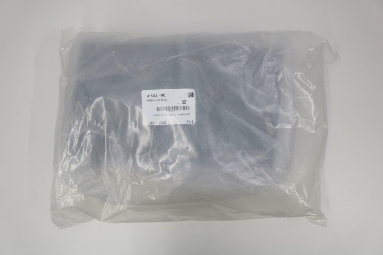AMAT Applied Materials 0020-13335 Lot of 2 Cover, GL. Rear. MCVD Common M/F