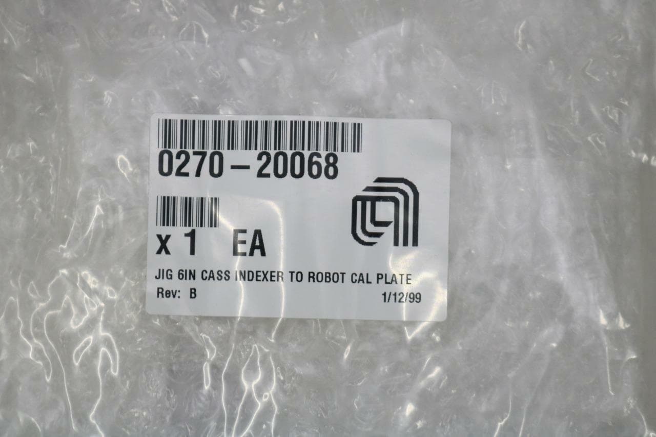 AMAT Applied Materials 0270-20068 Jig 6in Cass Indexer to Robot Cal Plate
