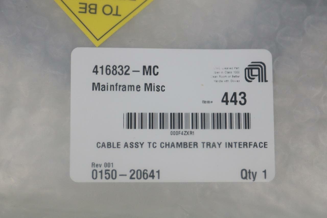 AMAT Applied Materials 0150-20641 Cable Assy TC Chamber Tray Interface