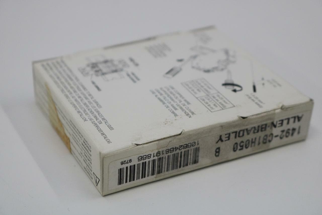 Allen-Bradley 1492-CB1H050 DIN Rail Mount Circuit Breaker, Ser B, 5A