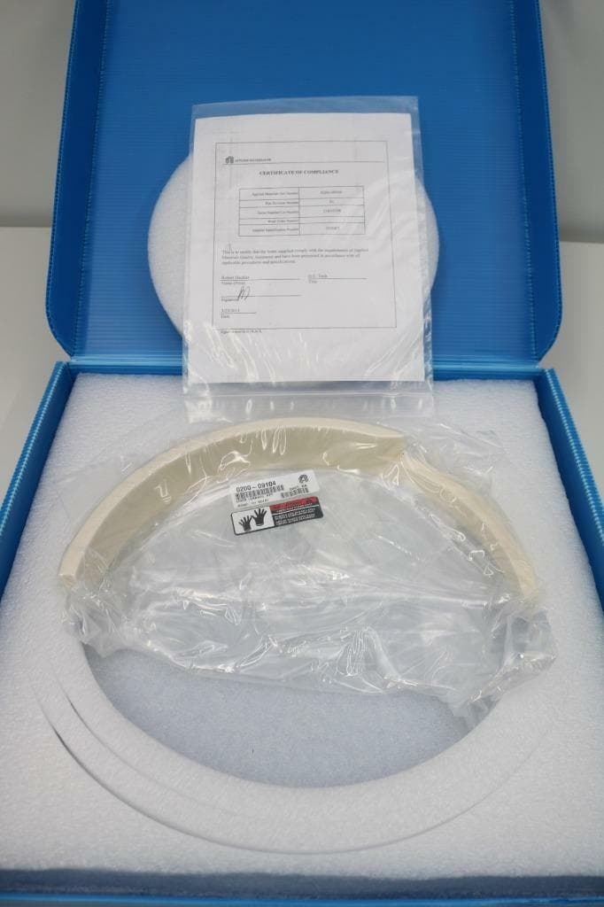 AMAT Applied Materials 0200-09104 Rev 01 Liner Ceramic APF Bottom/Middle Left